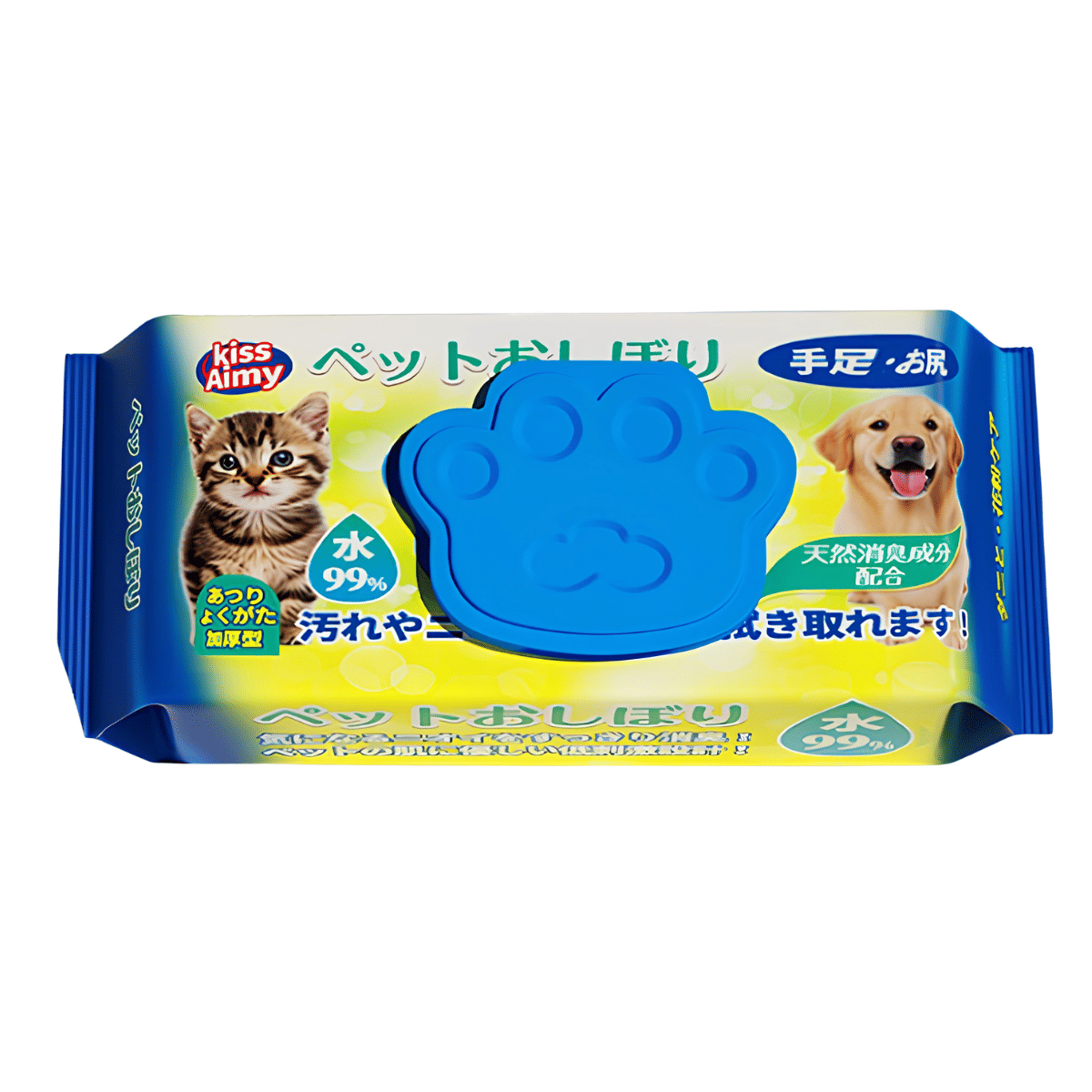 ทิชชู่เปียกสัตว์เลี้ยง KISS AIMY (30 แผ่น/ 1 ห่อ)_0